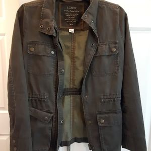 J Crew Adjustable Waist Jacket